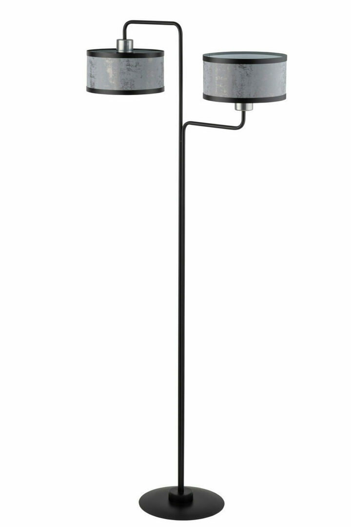 Kontrollera Golvlampa Sigma Opera grå/silver 2xE27 IP20 50343 Golvlampa Sigma Opera grå/silver 2xE27 IP20 50343