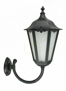Vägglampa utomhus SU-MA Retro Maxi svart patina K 3012/1/BD g small 0