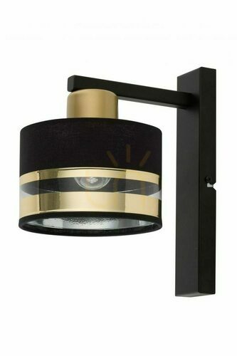 Kontrollera Vägglampa Sigma Pro svart guld E27 SKU 32153