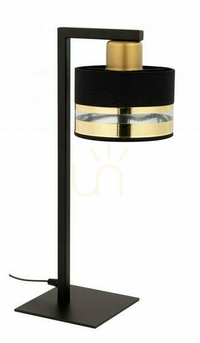 Kontrollera Bordslampa Sigma Pro svart guld 50235