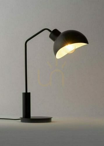 Kontrollera Bordslampa Sigma Roy svart vit E27 46 cm 50326