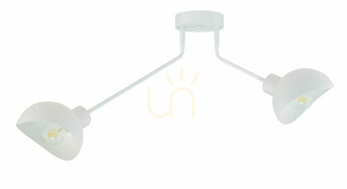 Kontrollera Plafond Sigma Roy 2 Vit 32430