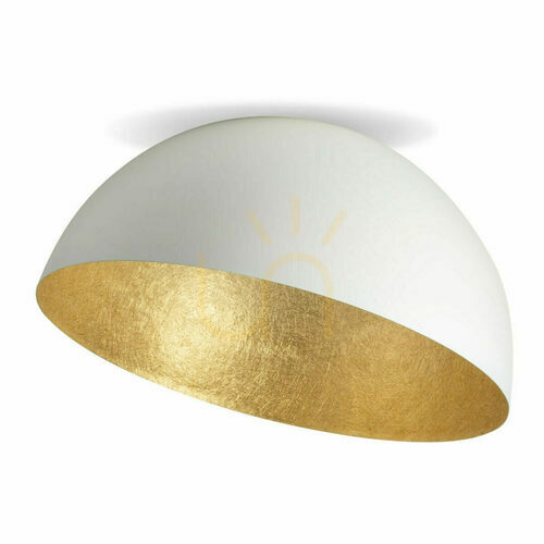Kontrollera Plafond Sigma Sfera 90 cm vit/guld 32463