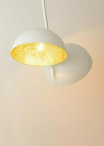 Plafond Sigma Sfera 35 vit/guld 2xE27 SKU 32493 small 1