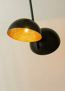 Plafond Sigma Sfera 35 2-ljus svart koppar 32494 1 Plafond Sigma Sfera 35 2-ljus svart koppar 32494 small 1