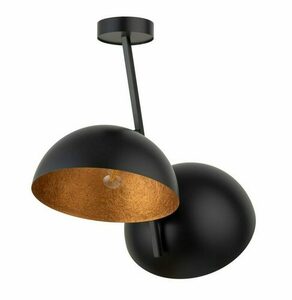 Plafond Sigma Sfera 35 2-ljus svart koppar 32494 0 Plafond Sigma Sfera 35 2-ljus svart koppar 32494 small 0