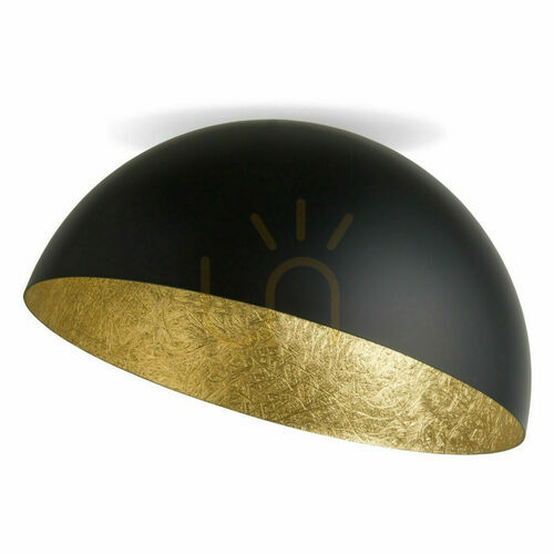 Kontrollera Plafond Sigma Sfera 35 svart/guld 32474