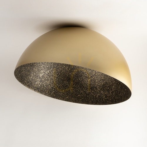 Kontrollera Plafond Sigma Sfera 35 cm guld/svart, E27, SKU 32482