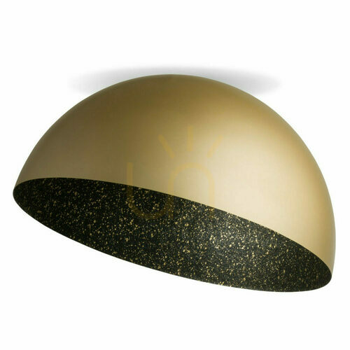 Kontrollera Plafond Sigma Sfera 35 cm guld/svart, E27, SKU 32482
