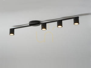 Plafond Sigma Sky 4 svart GU10 90 cm 33436 small 1