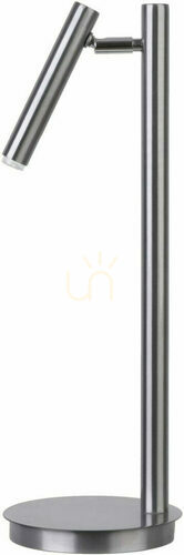 Kontrollera Bordslampa Sigma Sopel silver 48 cm G9 3W 50194