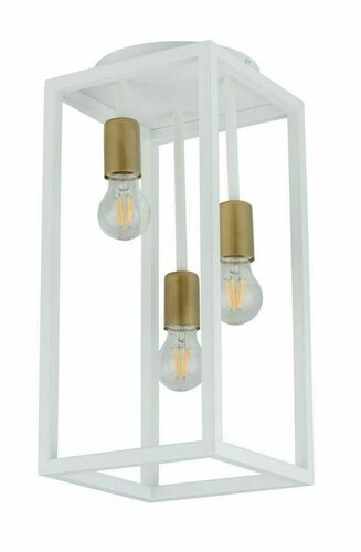 Kontrollera Plafond Sigma VIGO 3 vit/guld 32226