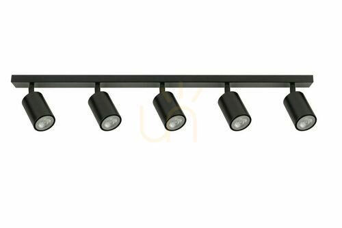 Kontrollera Plafond Sigma Zoom 5 svart GU10 80 cm SKU 33313