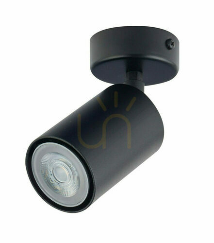 Kontrollera Sigma Zoom 1 svart takspotlight GU10 25W 33309