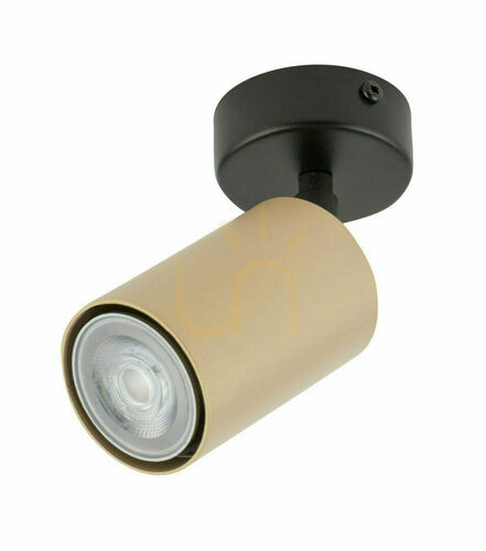 Kontrollera Sigma Zoom 1 svart-guld takspotlight GU10 25W 33319