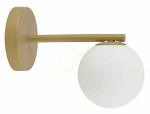 Vägglampa Sigma Gama guld beige G9 12W SKU 33335 small 0