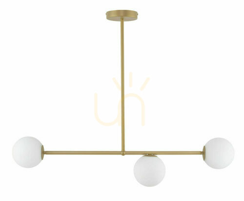 Kontrollera Pendellampa Sigma Gama 3 guldbeige 33332