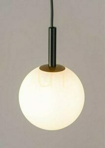 Pendellampa Sigma Gama svart glas 14 cm G9 33404 small 1