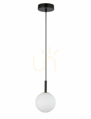 Kontrollera Pendellampa Sigma Gama svart glas 14 cm G9 33404