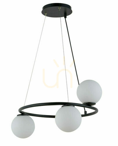 Kontrollera Pendellampa Sigma Gama Koło 3 svart 48 cm G9 SKU 33382
