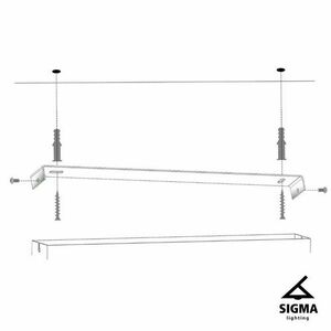 Pendellampa Sigma GLORY 3 silvergrå 40522 small 2