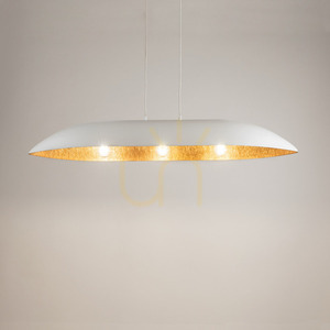 Pendellampa Sigma GONDOLA L vit koppar 3xE27 114 cm SKU 40638 small 1