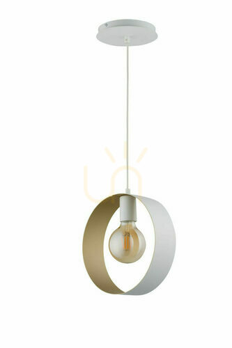 Kontrollera Pendellampa Sigma Happy 2 vit/guld E27 SKU 32289