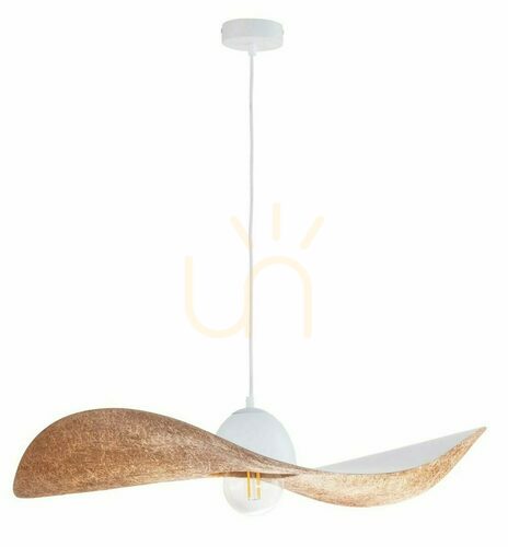 Kontrollera Pendellampa Sigma Kapello L vit koppar 76 cm SKU 32337