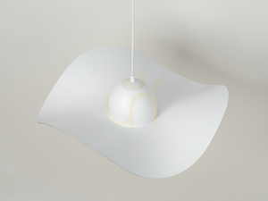 Pendellampa Sigma Kapello 55 cm vit koppar 32344 small 3