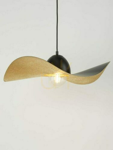 Kontrollera Pendellampa Sigma Kapello M 55 cm svart/guld 32347