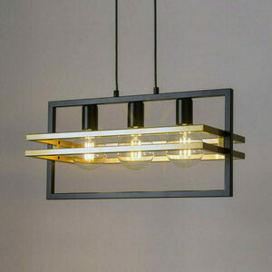 Pendellampa Sigma Merci 3 svart guld 32392 small 1