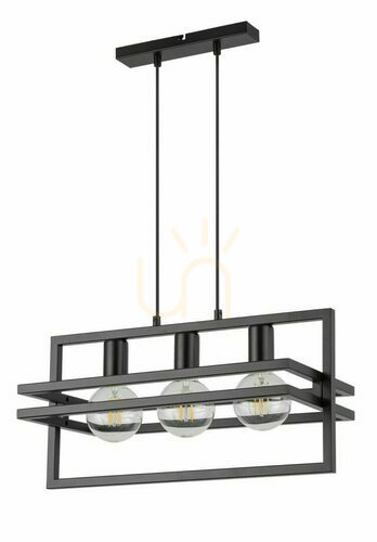Kontrollera Pendellampa Sigma Merci 3 svart 32394