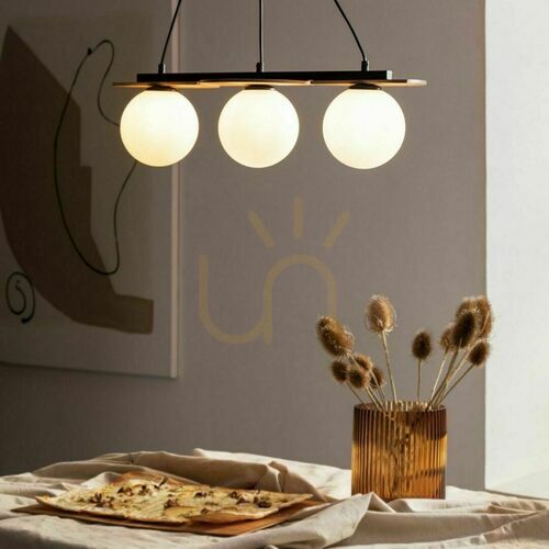 Kontrollera Pendellampa Sigma Mirror 3 svart glas G9 SKU 33299