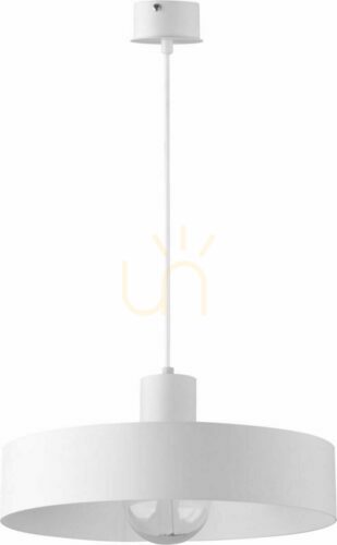 Kontrollera Pendellampa Sigma Rif vit 35 cm E27 30901