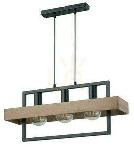 Pendellampa Sigma Robin 3 svart 3xE27 61 cm SKU 32217 small 1