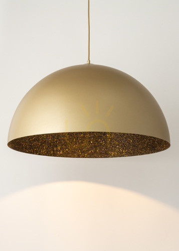 Kontrollera Pendellampa Sigma Sfera 70 cm guld/svart E27 SKU 32298