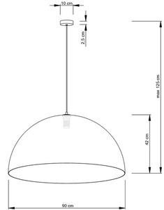 Pendellampa Sigma Sfera 90 silver 30130 small 1