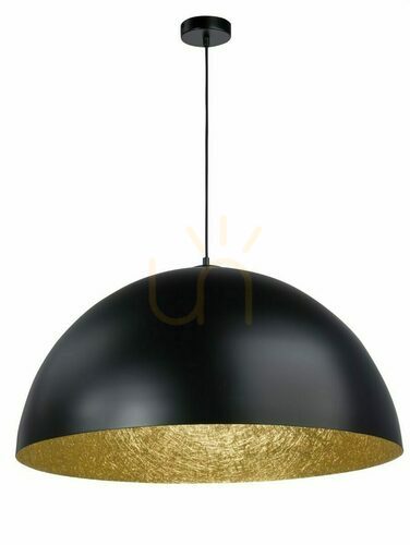 Kontrollera Pendellampa Sigma Sfera 90 svart/guld 30125