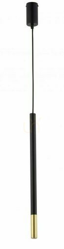 Kontrollera Pendellampa Sigma Sopel Due svart/guld G9 1-ljus 100 cm 33235