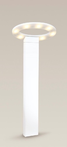 Kontrollera Outdoor Post Light Max Light OVALE F0027 White 60 cm IP54