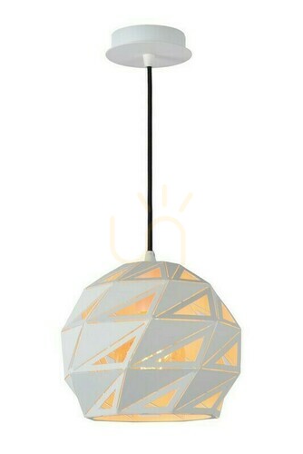 Kontrollera Lucide MALUNGA taklampa vit metall 25 cm E27 21415/25/31