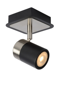 Spotlight Lucide LENNERT svart metall LED GU10 1-ljus dimbar 5W 3000K 0 Spotlight Lucide LENNERT svart metall LED GU10 1-ljus dimbar 5W 3000K small 0