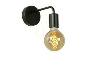 Lucide SCOTT vägglampa svart metall vintage E27 45265/01/30 small 0