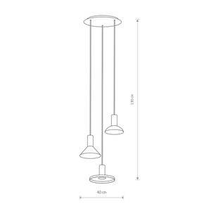HERMANOS taklampa 10905 Nowodvorski small 1