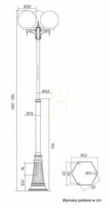 Utomhuslykta SU-MA svart 3-ljus justerbar OGMWN 3 300 small 7