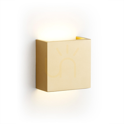 Kontrollera Plafond ARGON GENT guld LED 3000K 1x3W 120x120 mm SKU 8360