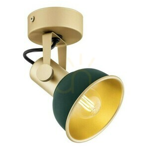 Vägglampa ARGON Lenora grön guld E14 8247 small 2