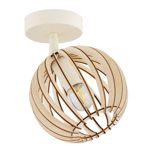 ARGON Vägglampa Parula Beige Trä E14 1x7W 8275 small 1