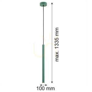 Pendellampa ARGON RIO grön LED 3000K 8333 small 4