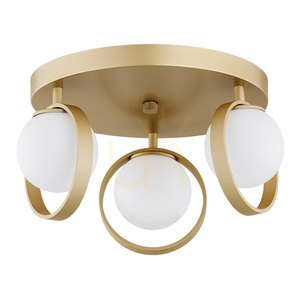 Plafond ARGON Saturnia 3-ljus opal matt guld 6248 small 1